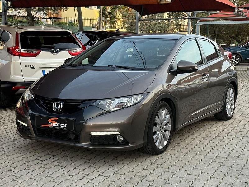 Cinza Usado 2013 Honda Civic Sport | € 12.250 (Super Preço) - Imagem 1/4