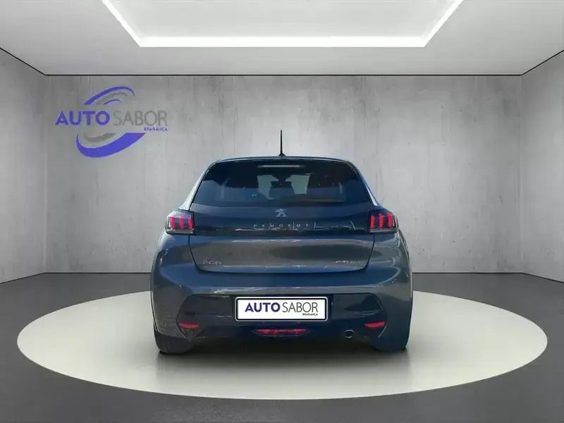 Usado Peugeot 208 GT-line 101 HP (74 kW) 2020 Cinzento Citadino