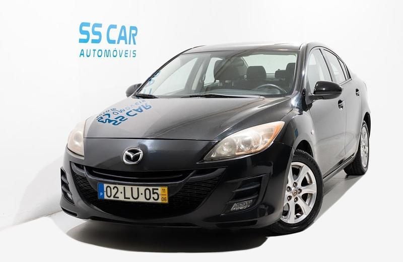 Preto Usado 2011 Mazda 3 Exclusive Sedan | € 7.490 (Bom preço) - Imagem 1/4