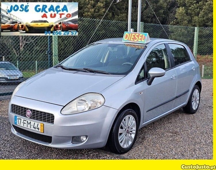 Cinza Usado 2008 Fiat Punto Citadino | € 3.750 (Preço justo) - Imagem 1/1