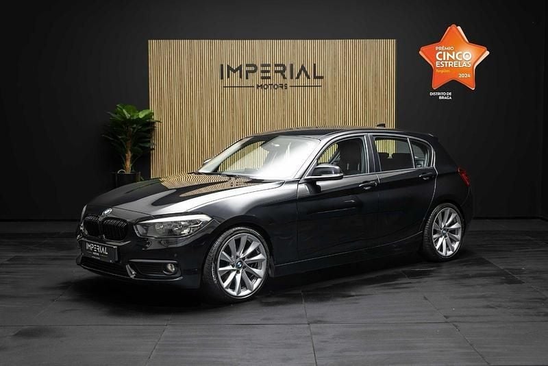 Preto Usado 2018 BMW 116 Advantage Citadino | € 16.950 (Preço justo) - Imagem 1/4