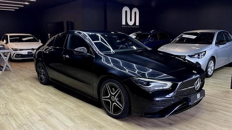 Preto Usado 2023 Mercedes CLA180 AMG line Sedan | € 34.970 (Preço justo) - Imagem 1/4