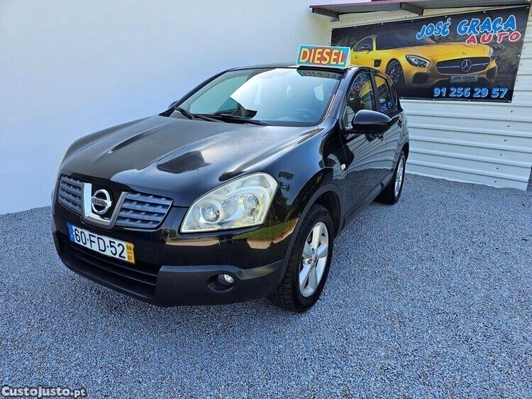 Preto Usado 2008 Nissan Qashqai SUV | € 5.950 (Preço justo) - Imagem 1/1
