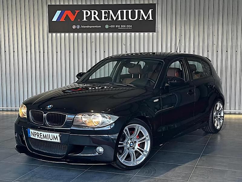 Preto Usado 2008 BMW 118 Citadino | € 13.500 - Imagem 1/4