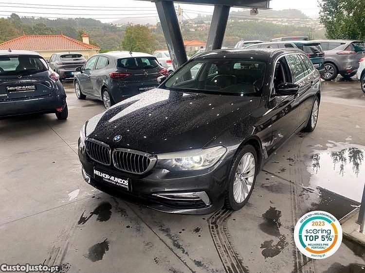 Cinza Usado 2017 BMW 525 Luxury Line Carrinha | € 32.900 (Preço justo) - Imagem 1/1
