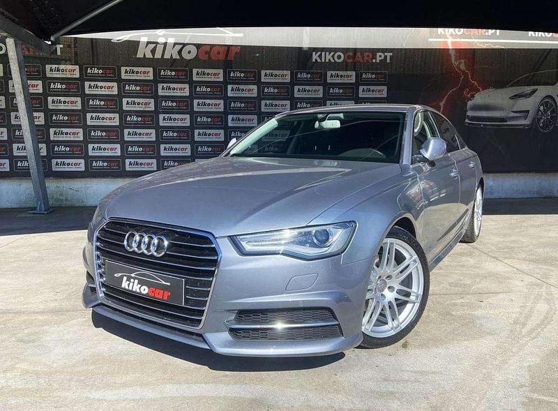 Cinza Usado 2016 Audi A6 Sport Sedan | € 18.900 (Preço justo) - Imagem 1/4