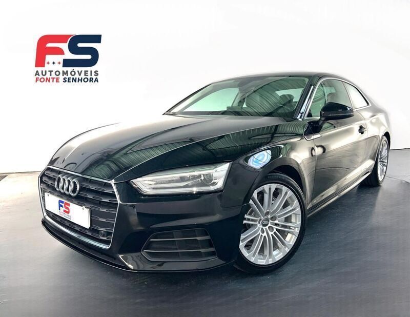 Preto (metalizado) Usado 2017 Audi A5 Sport Coupé | € 26.800 (Preço justo) - Imagem 1/4