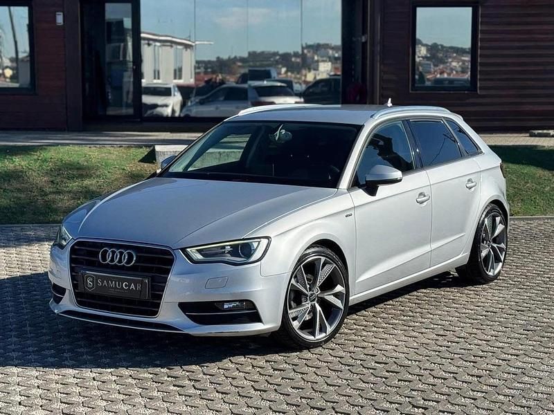 Cinza Usado 2014 Audi A3 S-Line Sedan | € 14.990 (Preço elevado) - Imagem 1/4