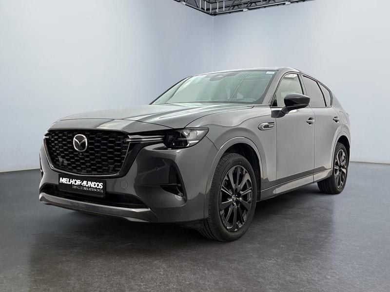 Cinza Usado 2022 Mazda CX-60 Homura-Line SUV | € 37.990 - Imagem 1/4