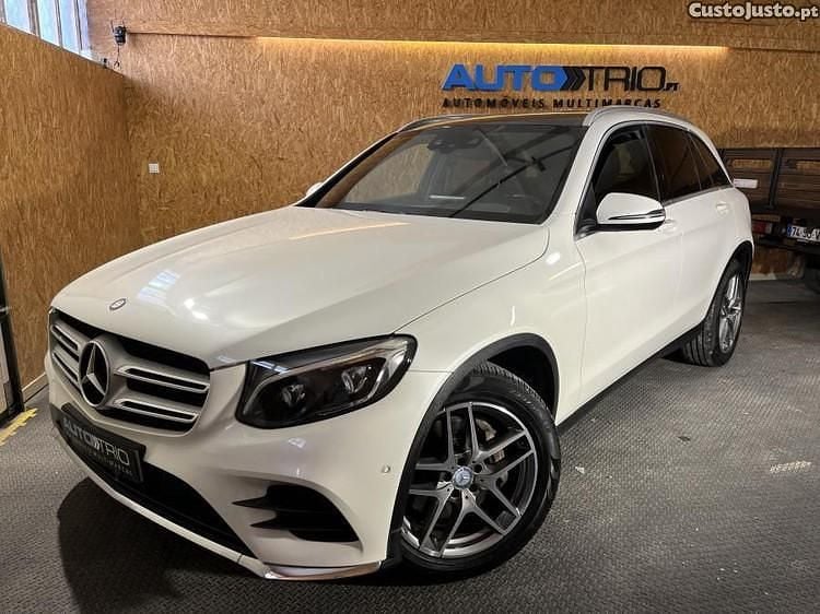 Usado Mercedes GLC220 AMG line 170 HP (125 kW) 2016 Branco Sedan