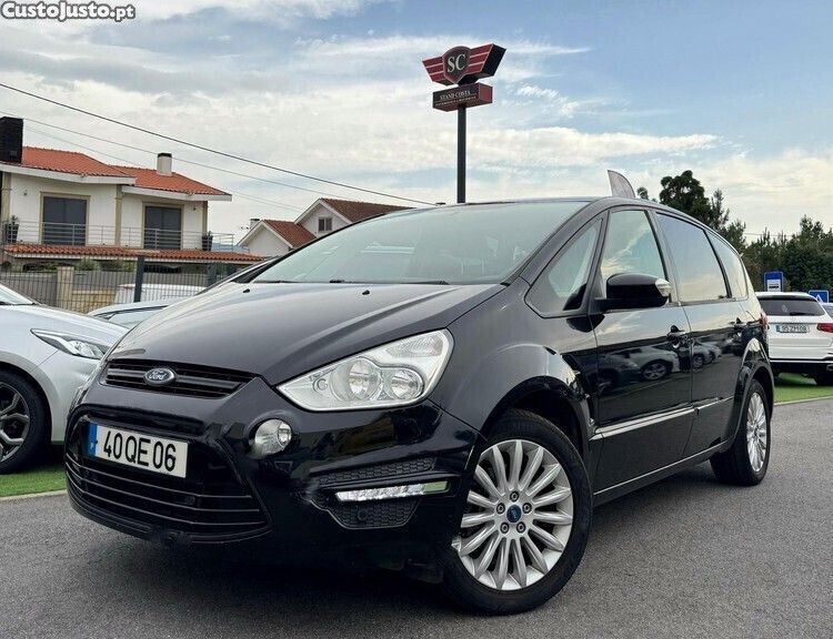 Preto Usado 2015 Ford S-MAX Titanium Monovolume | € 15.500 - Imagem 1/1
