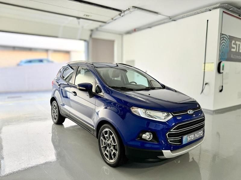 Usado Ford Ecosport Titanium 125 HP (91 kW) 2017 Azul SUV
