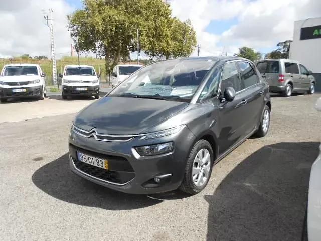 Cinzento Usado 2014 Citroën C4 Intensive Monovolume | € 10.500 (Preço justo) - Imagem 1/4
