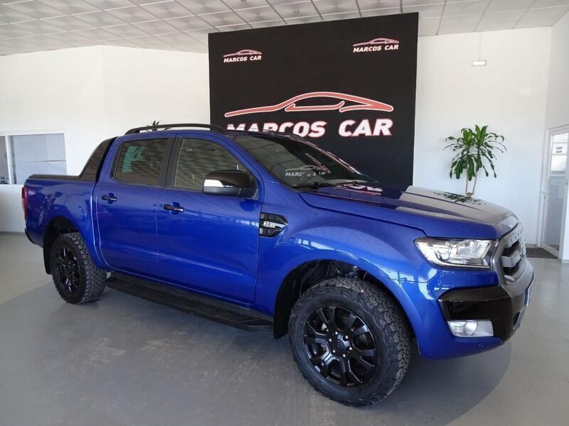 Azul Usado 2018 Ford Ranger Wildtrack Pickup | € 46.900 (Caro) - Imagem 1/4