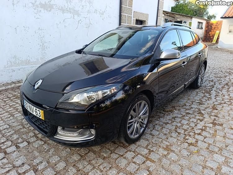 Preto Usado 2013 Renault Mégane GT Line GT-Line Carrinha | € 7.990 (Preço justo) - Imagem 1/1