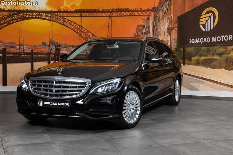 Preto Usado 2015 Mercedes C220 Exclusive Carrinha | € 16.900 (Preço justo) - Imagem 1/1