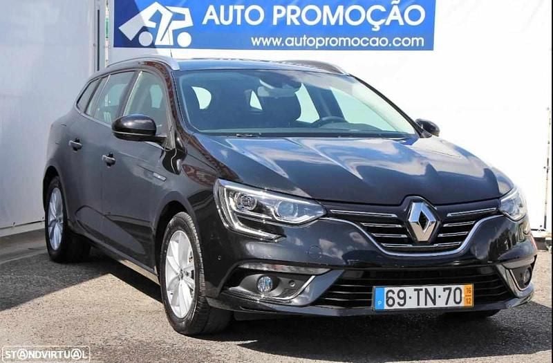 Preto Usado 2017 Renault Mégane GrandTour Carrinha | € 12.900 (Preço justo) - Imagem 1/1