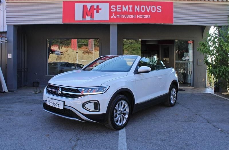 Branco Usado 2022 VW T-Roc Cabriolet Style Cabrios | € 31.500 - Imagem 1/4