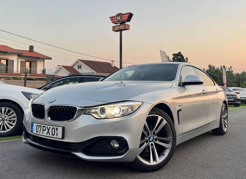 Cinza Usado 2015 BMW 418 Gran Coupé Sport Line Coupé | € 21.500 (Preço justo) - Imagem 1/4
