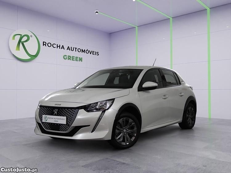 Branco Usado 2021 Peugeot e-208 Business-Line Citadino | € 19.999 (Preço justo) - Imagem 1/1