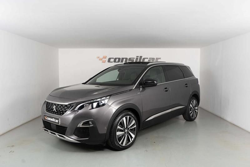Cinza Usado 2018 Peugeot 5008 GT-line Monovolume | € 16.890 (Super Preço) - Imagem 1/4