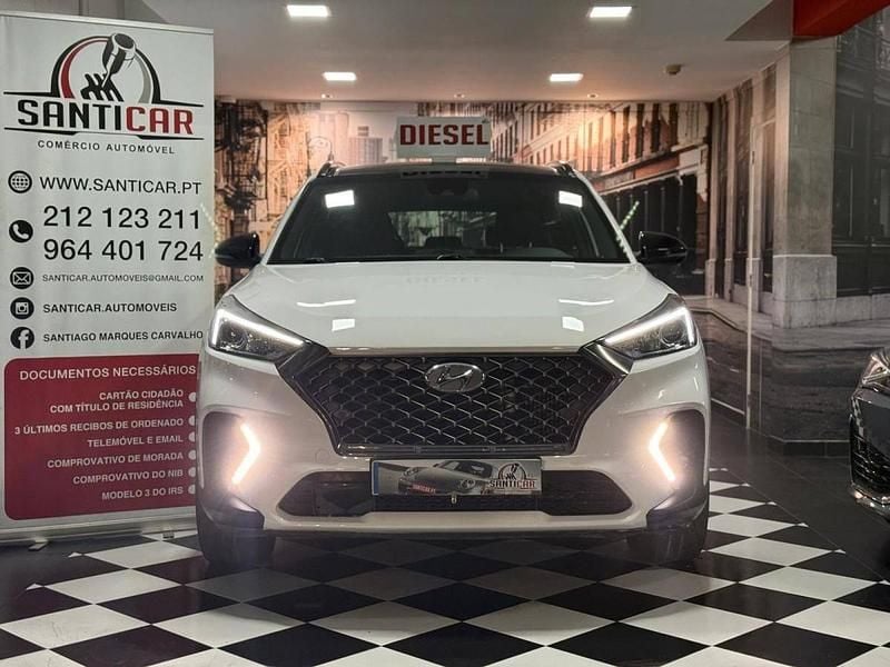 Branco Usado 2020 Hyundai Tucson N Line SUV | € 21.990 (Preço elevado) - Imagem 1/4