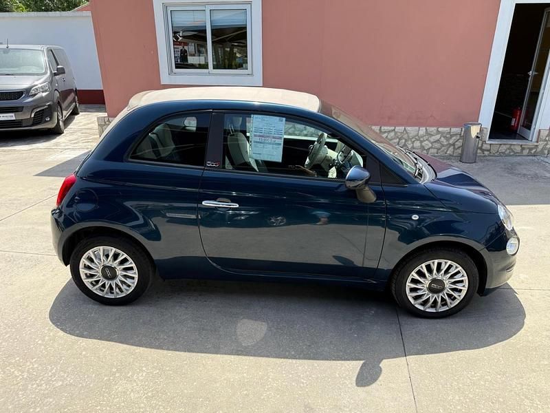 Usado Fiat 500C Lounge 70 HP (51 kW) 2020 Azul Cabrios