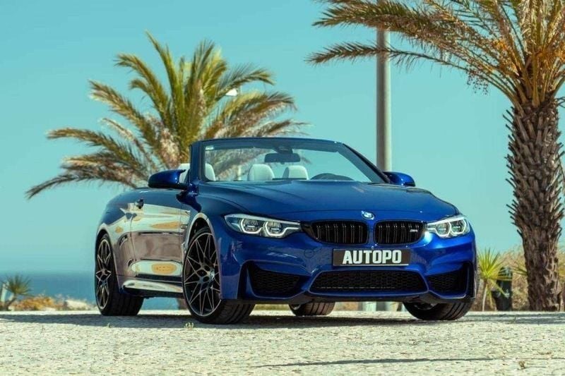 Usado BMW M4 Cabriolet Competition Edition 450 HP (330 kW) 2019 Azul Cabrios