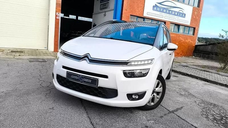 Cinzento Usado 2014 Citroën Grand C4 Picasso Intensive Monovolume | € 11.700 (Preço justo) - Imagem 1/4