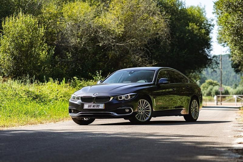 Cinza Usado 2018 BMW 420 Gran Coupé Luxury Line Coupé | € 32.500 - Imagem 1/4