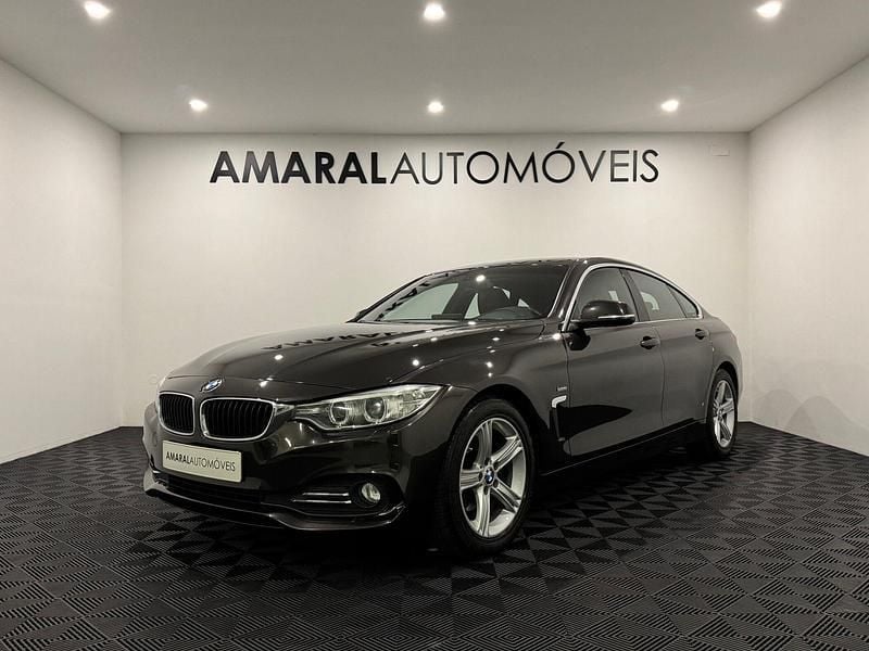 Castanho Usado 2015 BMW 420 Gran Coupé Luxury Line Coupé | € 20.900 (Preço justo) - Imagem 1/4