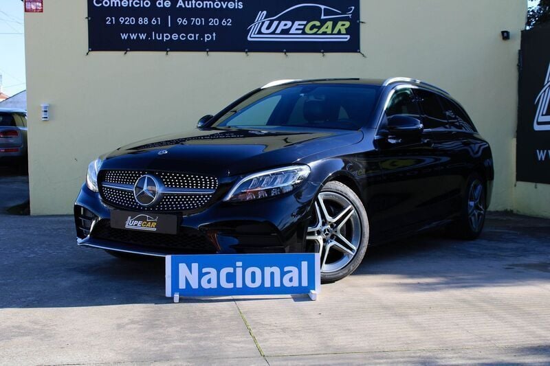 Preto Usado 2020 Mercedes C220 AMG line Carrinha | € 35.500 (Preço justo) - Imagem 1/4
