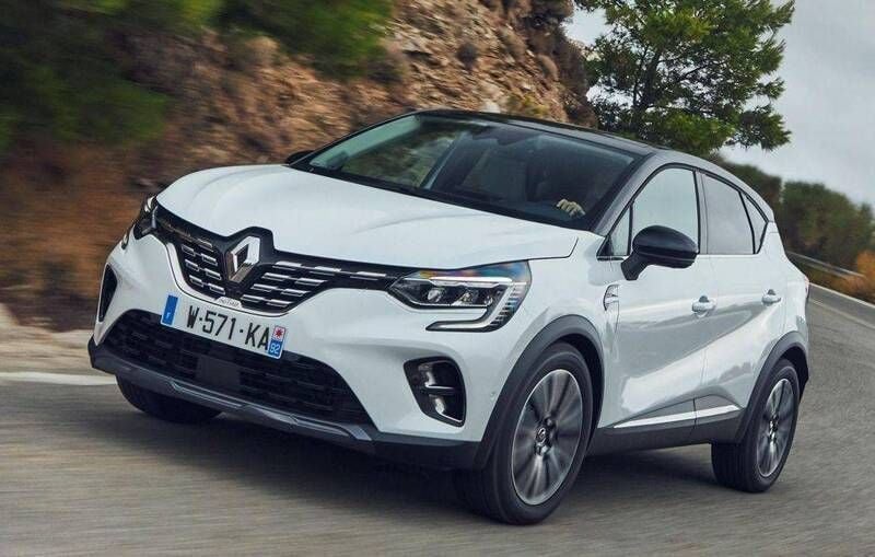 Cinzento Usado 2021 Renault Captur Intens SUV | € 21.350 (Bom preço) - Imagem 1/3