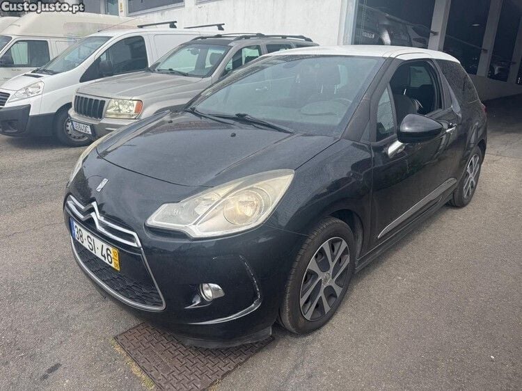 Preto Usado 2012 Citroën DS3 So Chic | € 5.490 (Super Preço) - Imagem 1/1