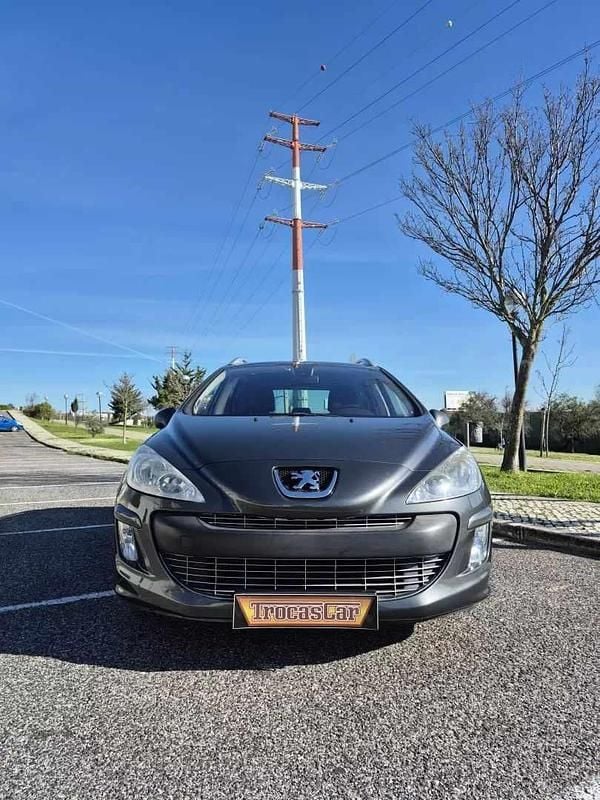 Usado Peugeot 308 SW Premium 110 HP (80 kW) 2010 Cinza escuro Carrinha