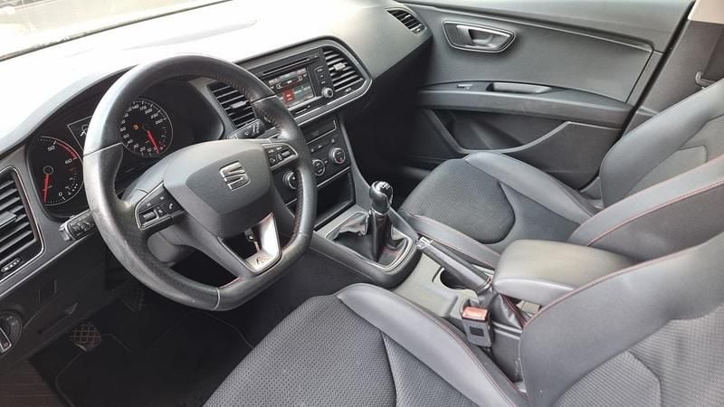 Usado Seat Leon FR 184 HP (135 kW) 2014 Branco