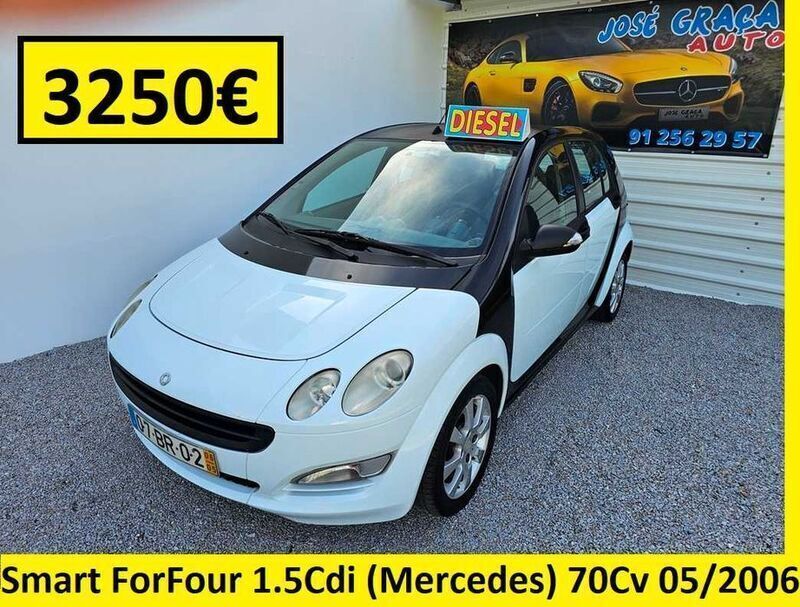 Branco Usado 2006 Smart ForFour Sedan | € 3.250 - Imagem 1/4