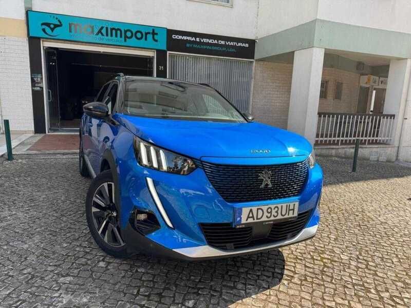 Azul Usado 2020 Peugeot e-2008 GT-line SUV | € 20.900 (Preço justo) - Imagem 1/4