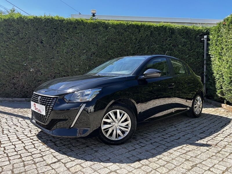 Preto Usado 2022 Peugeot 208 Active Citadino | € 13.990 (Bom preço) - Imagem 1/4