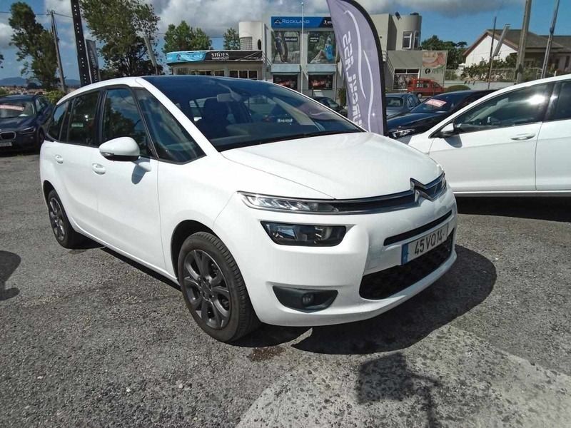 Branco Usado 2014 Citroën Grand C4 Picasso Monovolume | € 10.900 (Preço justo) - Imagem 1/4