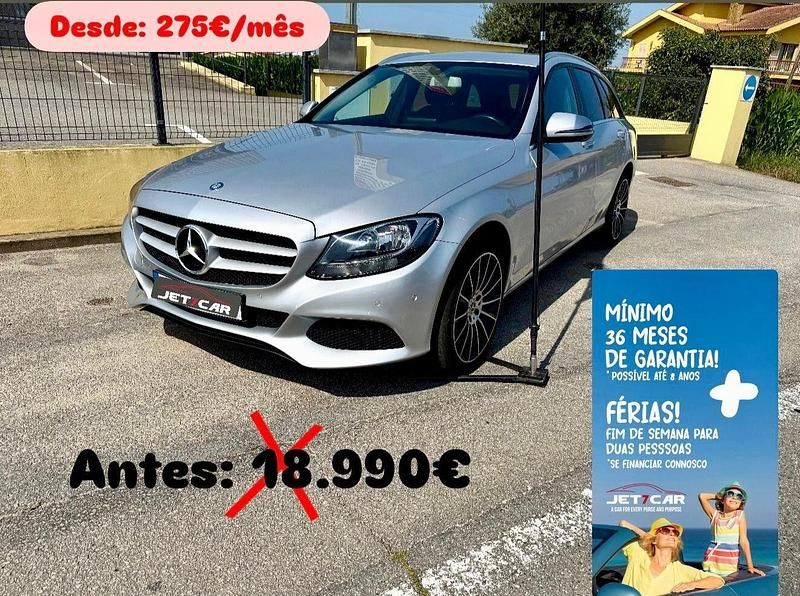 Cinza Usado 2016 Mercedes C200 Carrinha | € 17.490 (Preço justo) - Imagem 1/4
