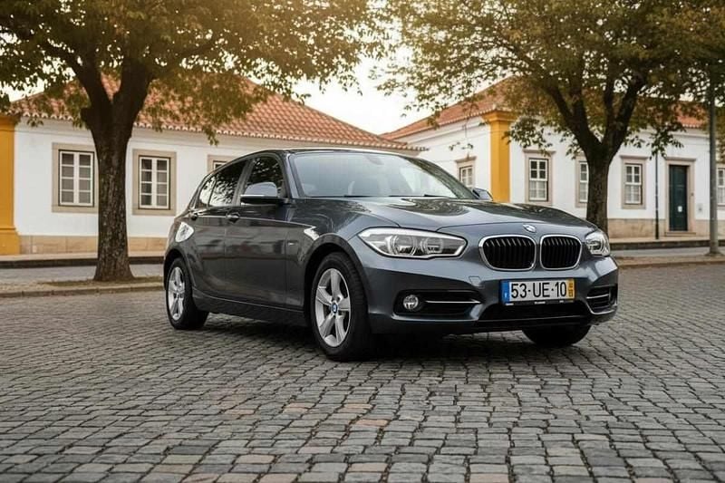 Usado BMW 116 116 HP (85 kW) 2018 Cinzento Citadino