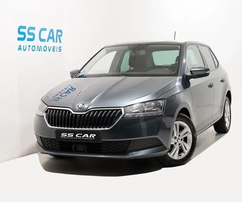Cinza Usado 2021 Skoda Fabia Style | € 10.390 (Bom preço) - Imagem 1/4