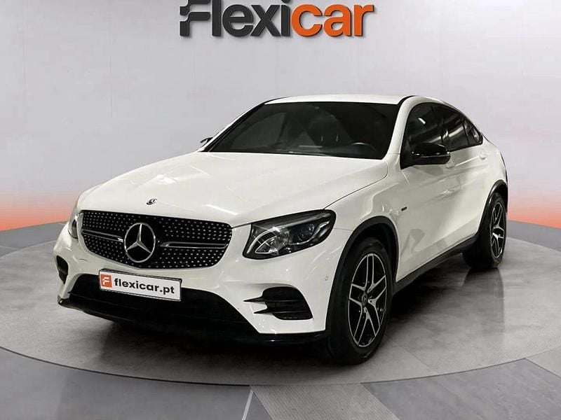 Branco Usado 2017 Mercedes GLC350 AMG line Coupé | € 38.490 (Preço justo) - Imagem 1/4