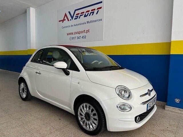 Branco Usado 2020 Fiat 500C Lounge Cabrios | € 10.900 (Bom preço) - Imagem 1/4