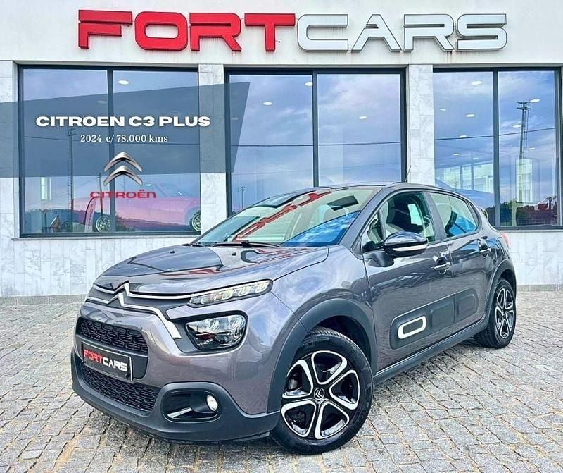 Cinza Usado 2024 Citroën C3 PureTech | € 14.990 (Preço elevado) - Imagem 1/4
