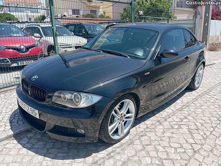 Preto Usado 2008 BMW 123 Coupé Coupé | € 13.900 - Imagem 1/1