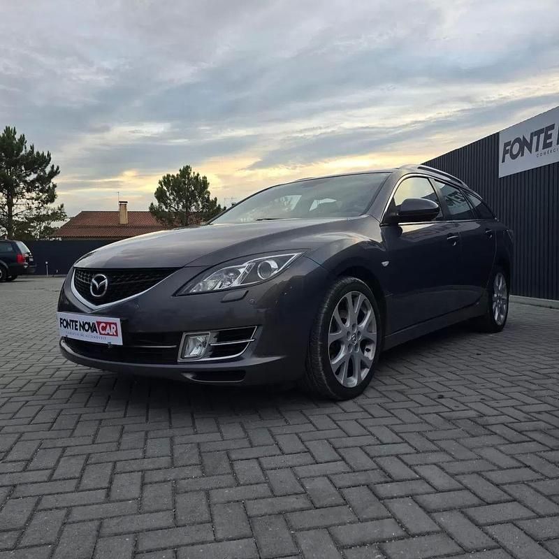 Cinza Usado 2008 Mazda 6 Exclusive Carrinha | € 5.990 - Imagem 1/4