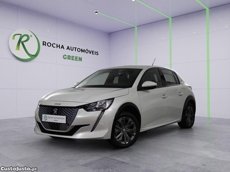 Branco Usado 2021 Peugeot e-208 Style Citadino | € 18.499 (Preço justo) - Imagem 1/1
