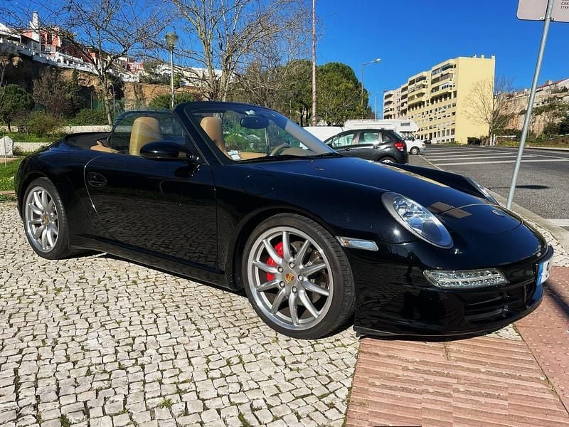 Preto Usado 2007 Porsche 911 Carrera S Cabriolet Cabrios | € 73.890 - Imagem 1/4